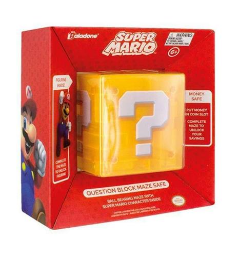 Salvadanaio Nintendo. Super Mario Question Block - 3