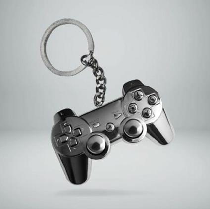 Portachiavi Playstation. 3D Metal Controller