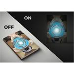 OVERWATCH NOTEBOOK LIGHT UP LOGO QUADERNO LUMINOSO A BATTERIE INCLUSE TRACER 14,8 x 21 CM A5