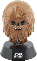 Star Wars - Disney -  Chewbacca - Lampada - Lamp - Light -  Icona -    Led - Usb - Batterie - 11 Cm - Pvc