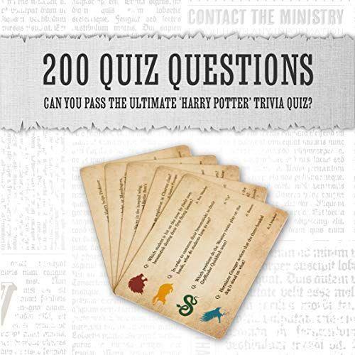 Paladone Hogwarts Trivia, 200 domande di Harry Potter, licenza ufficiale - 3