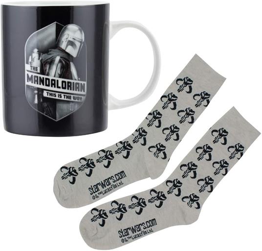 Pp8556man - Star Wars: The Mandalorian - The Mandalorian Mug And Socks -  Paladone - Idee regalo