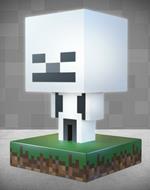 Paladone Minecraft Skeleton Light 12 Cm Pvc Mini Lampada New