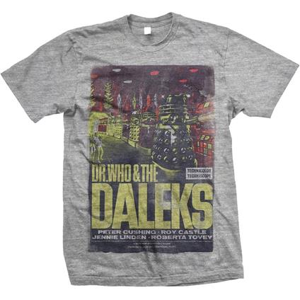 T-Shirt Unisex Studiocanal. Dr Who & The Daleks