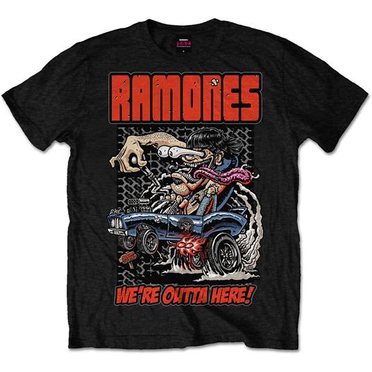 T-Shirt unisex Ramones. Outta Here