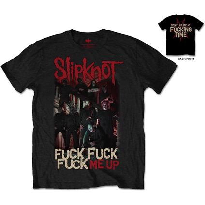 T-Shirt Unisex Slipknot. Fuck Me Up