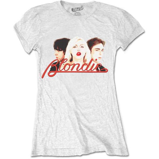 T-Shirt Donna Blondie. P Lines Halftone