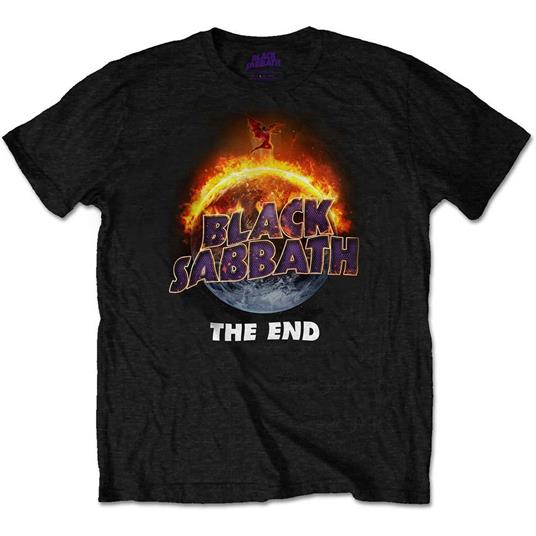 T-Shirt Unisex Tg. XL Black Sabbath. The End