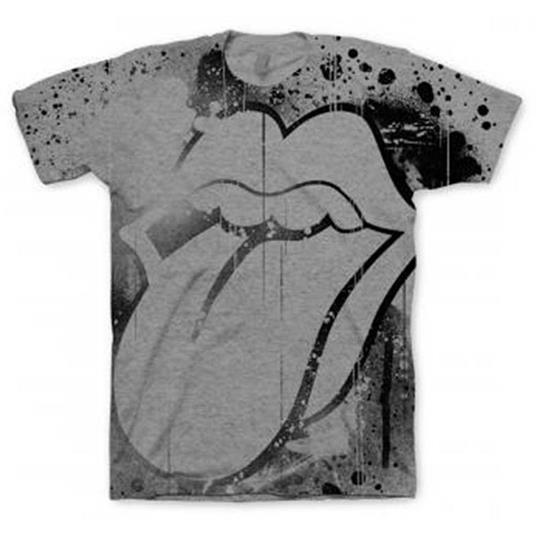 T-Shirt Unisex Rolling Stones. Mono Tongue