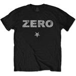 T-Shirt Unisex Tg. S Smashing Pumpkins. Zero Distressed