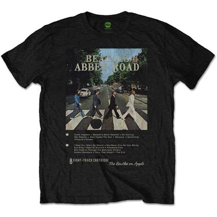 T-Shirt Unisex Abbey Road 8 Track Beatles