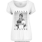 T-Shirt Donna Tg. S. Ariana Grande: Mug Shot