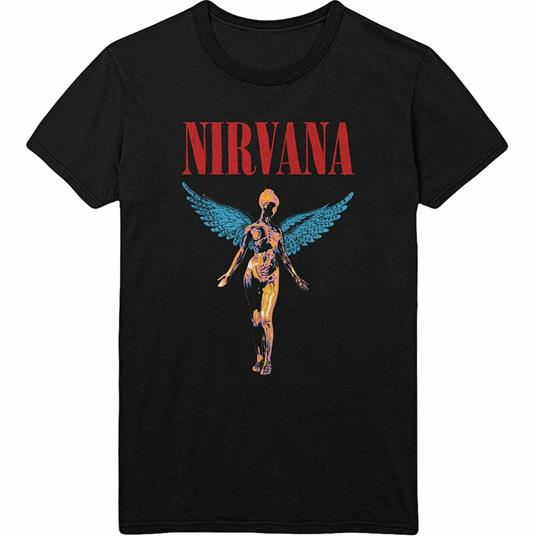 T-Shirt Unisex Tg. L Nirvana. Angelic