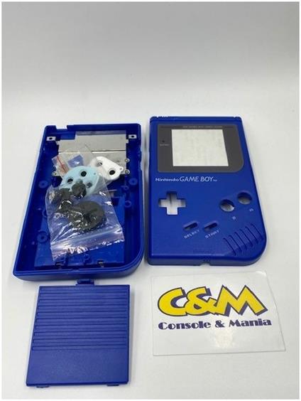 Case ricambio completo per Nintendo Game Boy DMG-01 - Blue