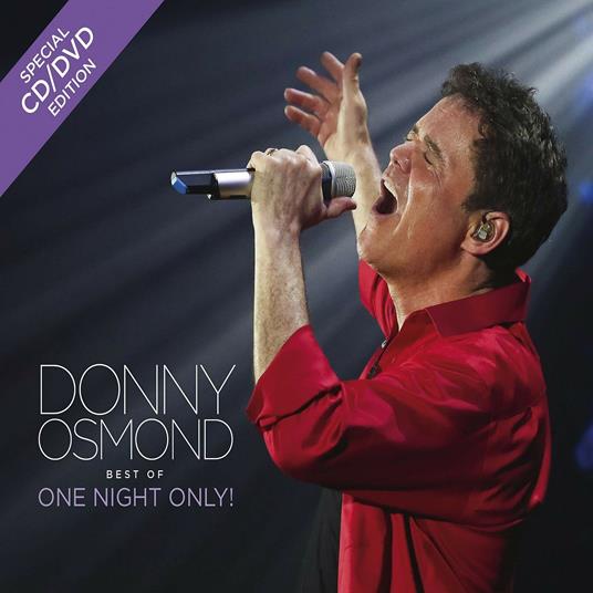 Best Of One Night Only - CD Audio + DVD di Donny Osmond