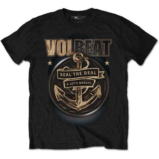 T-Shirt Unisex Tg. M Volbeat. Anchor