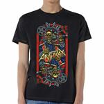 T-Shirt Unisex Tg. L Anthrax. Evil King