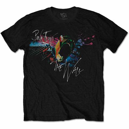 T-Shirt Unisex Tg. M Pink Floyd. The Wall Head Banga
