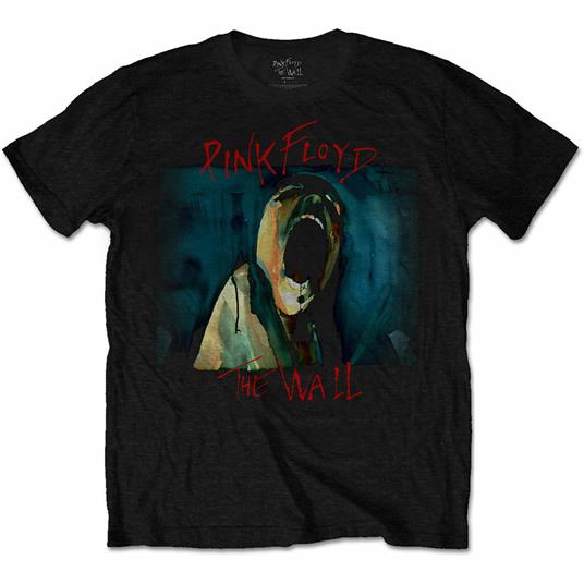 T-Shirt Unisex Tg. S Pink Floyd. The Wall Scream