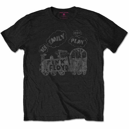 T-Shirt Unisex Tg. M. Pink Floyd: See Emily Play