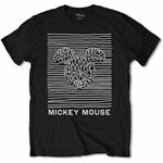 T-Shirt Unisex Tg. XL Disney Mickey Mouse Unknown Pleasures