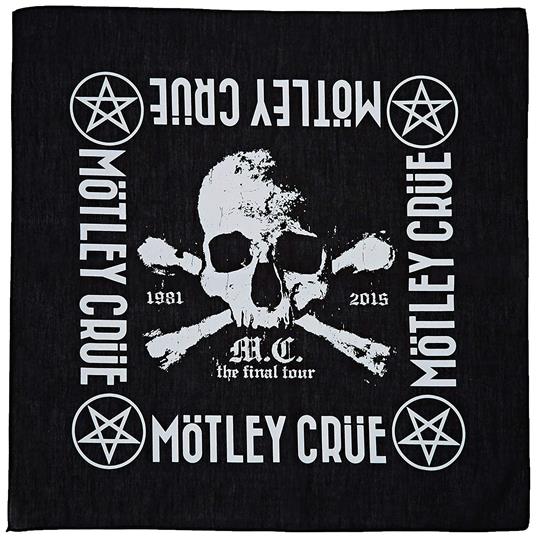 Motley Crue Bandanna: The Final Tour