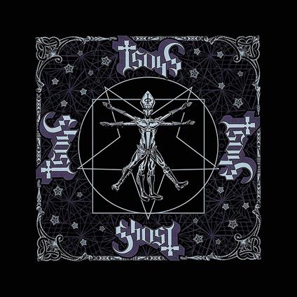 Ghost Bandanna: Vitruvian Ghost