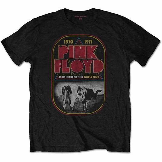 T-Shirt Unisex Tg. XL. Pink Floyd: Ahm Tour