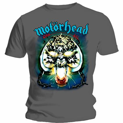 T-Shirt Unisex Tg. L. Motorhead Overkill