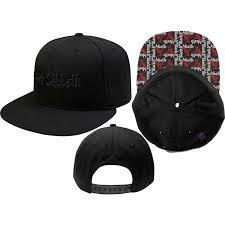 Cappellino Black Sabbath. Baseball Logo & Demon Snapback