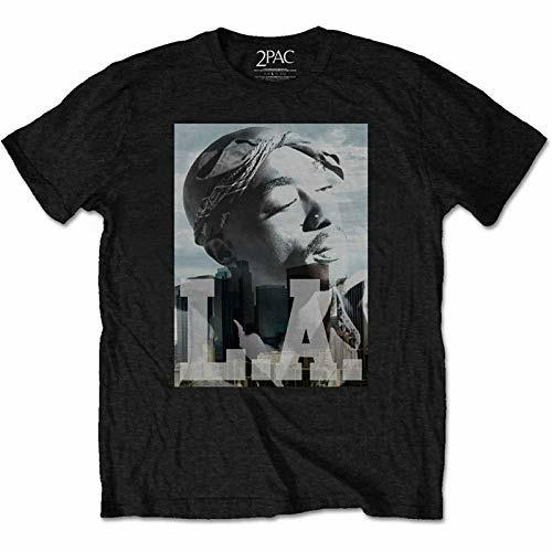 T-Shirt Unisex Tg. L Tupac. La Skyline