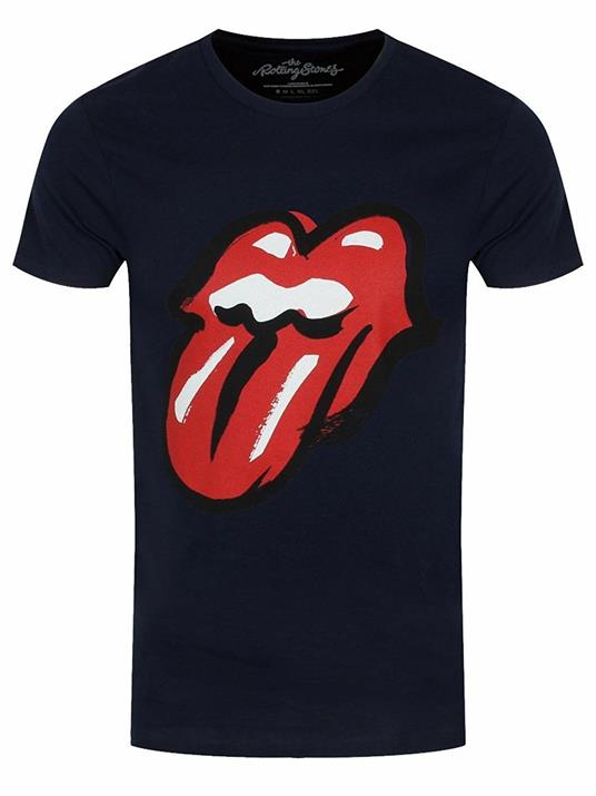 T-Shirt Unisex Tg. M Rolling Stones. No Filter Tongue