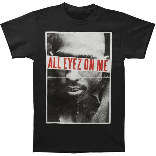 Small Tupac Men'S Tee: All Eyez