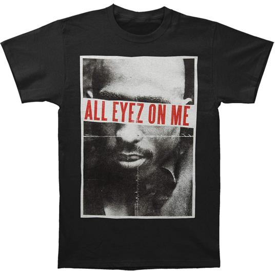 X-Large Tupac Men'S Tee: All Eyez