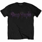 X-Large Deep Purple Men'S Tee: Vintage Logo