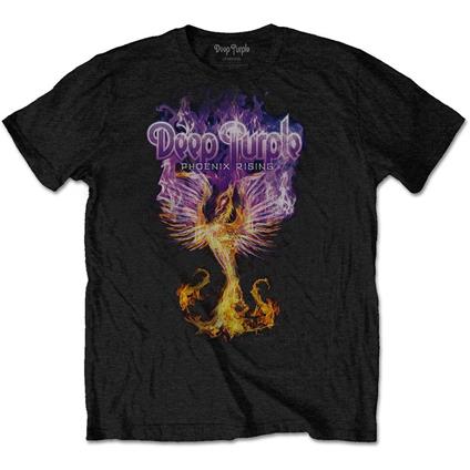 X-Large Deep Purple Men'S Tee: Phoenix Rising