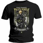 T-Shirt Unisex Five Finger Death Punch. Sniper. Taglia S