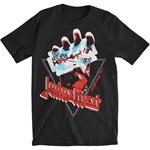 T-Shirt Unisex Judas Priest. British Steel Hand Triangle. Taglia XL