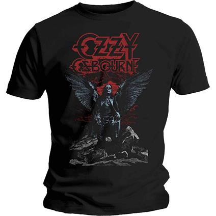 T-Shirt Unisex Tg. S. Ozzy Osbourne: Angel Wings