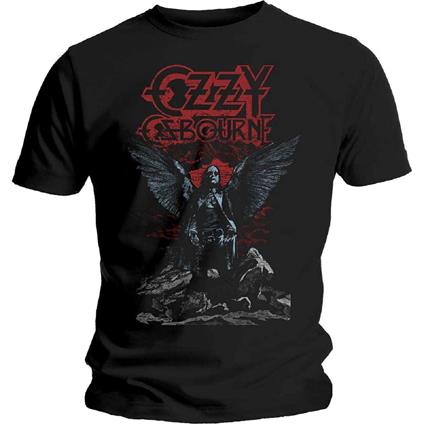 T-Shirt Unisex Tg. L. Ozzy Osbourne: Angel Wings