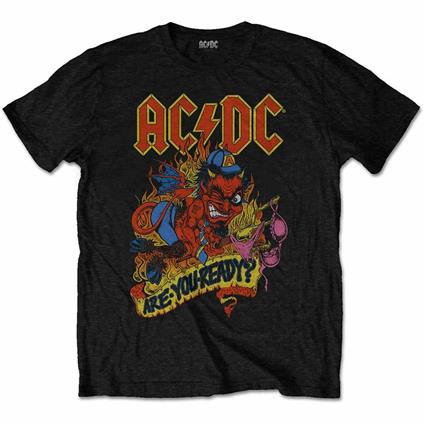 T-Shirt Unisex Tg. 2XL. Ac/Dc: Are You Ready