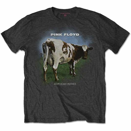 T-Shirt Unisex Pink Floyd. Atom Heart Mother Fade. Taglia M