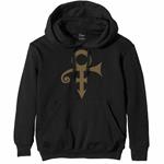 Felpa Con Cappuccio Unisex Tg. XL. Prince: Symbol