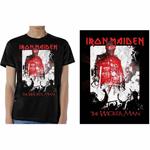 T-Shirt Unisex Tg. M. Iron Maiden: The Wicker Man Smoke