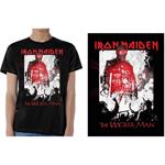 T-Shirt Unisex Tg. L. Iron Maiden: The Wicker Man Smoke