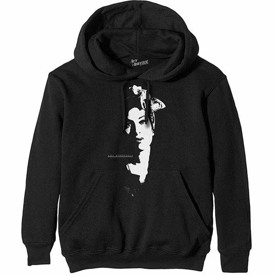 Felpa Con Cappuccio Unisex Taglia S. Amy Winehouse, Scarf Portrait