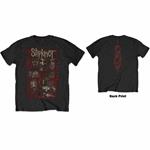 T-Shirt Unisex Tg. XL. Slipknot: Sketch Boxes