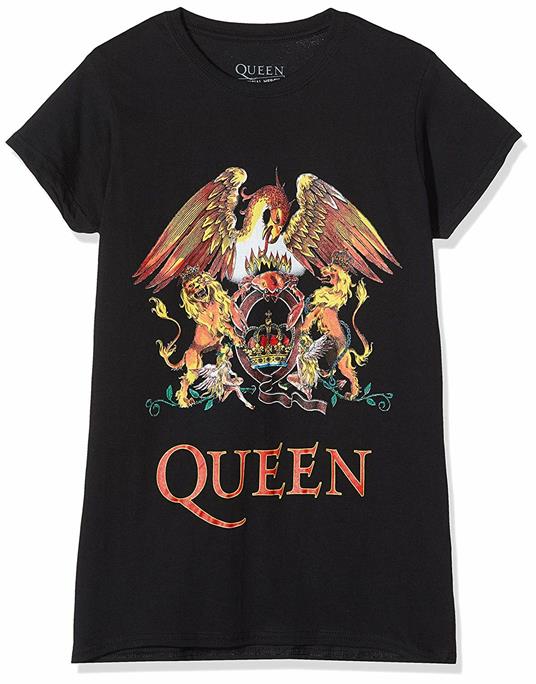 T-Shirt Donna Tg. XL. Queen: Classic Crest