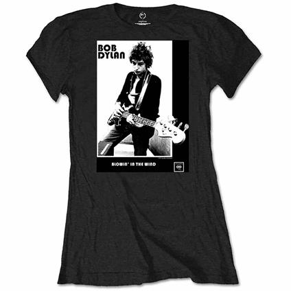 T-Shirt Donna Tg. XL. Bob Dylan - Blowing In The Wind