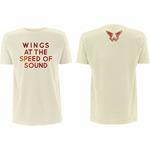 T-Shirt Unisex Tg. S. Paul Mccartney - Wings At The Speed Of Sound